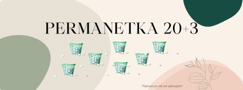 Permanentka - 20+3 košíky zdarma