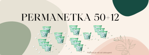 Permanentka 50+12 zdarma