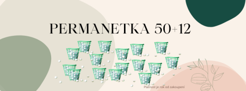 Permanentka - 50+12 košíků zdarma